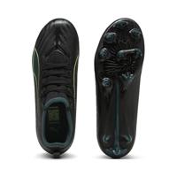 PUMA Ultra 6 Match Gras / Kunstgras Voetbalschoenen (MG) Kids Zwart Donkergroen Lichtgroen - thumbnail