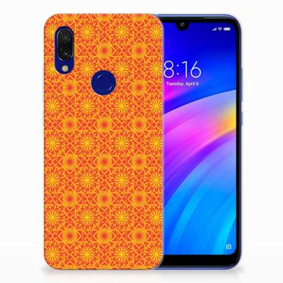 Xiaomi Redmi 7 TPU bumper Batik Oranje