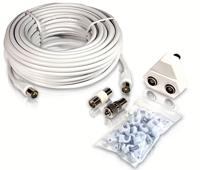 Kabel Coaxiale Antenne TV Philips SWV2209W/10 Koper 15 m - thumbnail