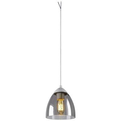 SLV Glazen hanglampPara Cone wit met smoke glas - 1006160