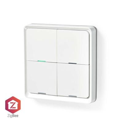 SmartLife Wandschakelaar | Zigbee 3.0 | Muurmontage | Android / IOS | Kunststof | Wit