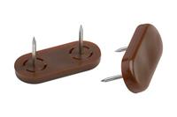 Metafranc Kunststofglijder+Stift 20Mm Br 4St* - WU0644706 - thumbnail