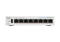 Cisco Systems CBS250-8T-D-EU Business Smart Switch 8 GE-poorten Desktop beperkte levenslange garantie voor hardware ,wit - thumbnail