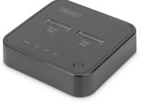Digitus DA-71545 notebook dock & poortreplicator Bedraad USB 3.2 Gen 2 (3.1 Gen 2) Type-C Zwart - thumbnail