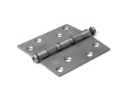 Dulimex Kogellagerscharnier rechte hoeken RVS geborsteld tot 80 kilo - thumbnail