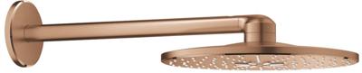 Regendoucheset GROHE Rainshower SmartActive 31 cm met Wandarm Warm Sunset Geborsteld