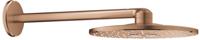 Regendoucheset GROHE Rainshower SmartActive 31 cm met Wandarm Warm Sunset Geborsteld - thumbnail