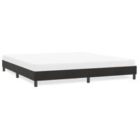 Bedframe zonder matras 180x220 cm fluweel zwart - thumbnail