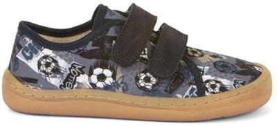 Sneakers voor jongens BAREFOOT CANVAS FRODDO antraciet Sneakers voor jongens BAREFOOT CANVAS FRODDO antraciet