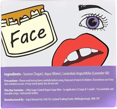 Sugar Coated Facial Hair Removal Kit