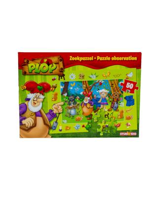 Kabouter plop zoekpuzzel 50 stukjes studio 100