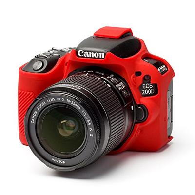 easyCover Cameracase Canon 200D / 250D Rood