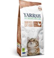 Yarrah Biologisch kattenvoer kip & vis graanvrij 2 x 800 g - thumbnail