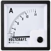 VOLTCRAFT AM-72X72/10A AM-72X72/10A Analoog inbouwmeetinstrument AM-72x72/10 A 10 A Weekijzer - thumbnail