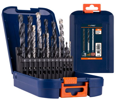 Rotec Spiraalborenset | Type 100 | 225 en 235 | 18-dlg | ø1-13 - 900.1059 Rotec Spiraalborenset | Type 100 | 225 en 235 | 18-dlg | ø1-13 - 900.1059