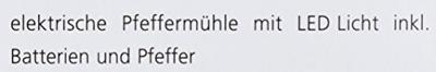 ZASSENHAUS - Gera - Pepermolen elektrisch