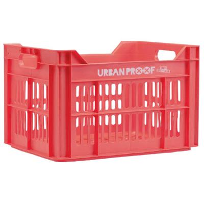 Urban Proof fietskrat 30 liter polypropyleen rood/roze Urban Proof fietskrat 30 liter polypropyleen rood/roze