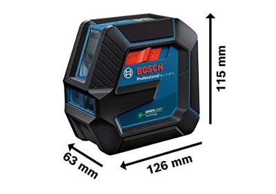 Bosch Blauw GLL 2-15 G lijnlaser | incl. opbergkoffer - 0601063W02 - thumbnail