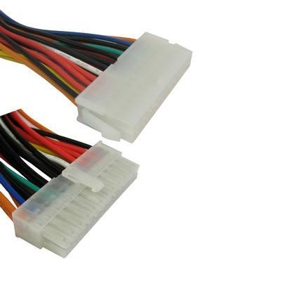 24 Pin Male to 24 Pin Female ATX Extension Cable Length: 25cm