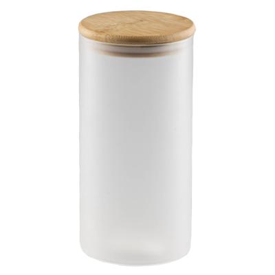 Sareva Voorraadpot Frosted - ø 9 Cm / 1 Liter Sareva Voorraadpot Frosted - ø 9 Cm / 1 Liter