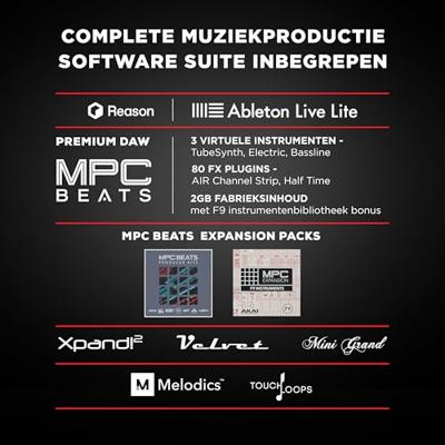 M-Audio Keystation 61 MK3 USB/MIDI keyboard 61 toetsen - thumbnail