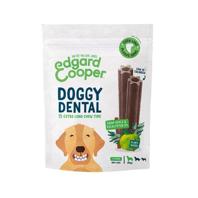 Edgard & Cooper Doggy Dental L appel & eucalyptus - 7 stuks