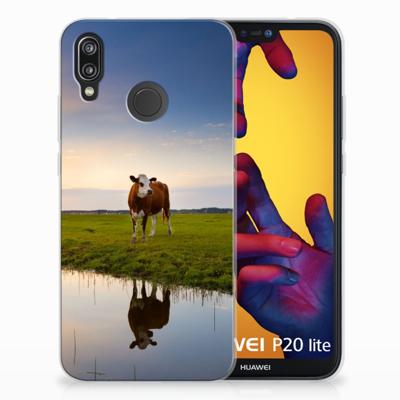 Huawei P20 Lite TPU Hoesje Koe Huawei P20 Lite TPU Hoesje Koe