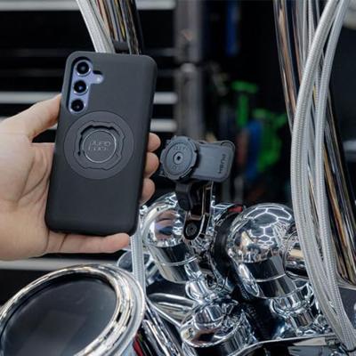 QUAD LOCK motorcycle handlebar mount pro large - chrome