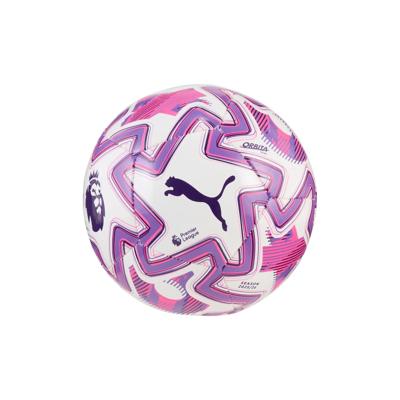 PUMA Orbita Premier League Brilliance Mini Voetbal Maat 1 2025-2026 Wit Roze Paars PUMA Orbita Premier League Brilliance Mini Voetbal Maat 1 2025-2026 Wit Roze Paars