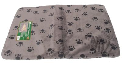 Kussen voor draadkooi grijs/paw 120x75 cm anti slip Slaapplezier Gebr. de Boon - Gebr de boon