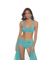 Bad & Strand Roidal |Bikini Lorena uni groen - thumbnail