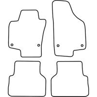 Automatten passend voor Volkswagen Tiguan 2008-2015 (velours) TMVW543V - thumbnail