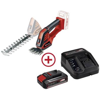 Einhell GE-CG 18/100 Li + 2,5 Ah Starter-Kit Opzetstuk voor gras- en struiksnoeischaar Accu Softgriff, Incl. accu, Incl. oplader 18 V Li-ion Einhell GE-CG 18/100 Li + 2,5 Ah Starter-Kit Opzetstuk voor gras- en struiksnoeischaar Accu Softgriff, Incl. accu, Incl. oplader 18 V Li-ion