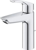 GROHE Eurosmart waterbesparende wastafelkraan m-size met trekwaste chroom 2339330e - thumbnail