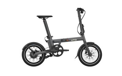 UTO elektrische vouwfiets pro16 v0 grijs