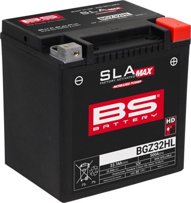BS-BATTERY Batterij "bgz32hl battery bgz32hl bs sla-max hd