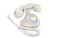 GPO GPOPRLPBCR Pearl Classic Desk Telephone Push Button Cream - thumbnail