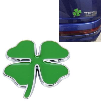 Vier Leaf Clover kruid geluk symbool badge embleem labeling sticker styling auto dashboard decoratie grootte: 4 * 3.3 cm Vier Leaf Clover kruid geluk symbool badge embleem labeling sticker styling auto dashboard decoratie grootte: 4 * 3.3 cm