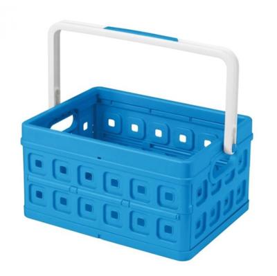 Sunware vouwkrat 24 ltr blauw/wit Sunware vouwkrat 24 ltr blauw/wit