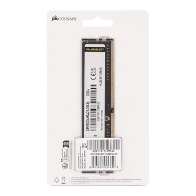 RAM geheugen Corsair 8GB, DDR4, 2400MHz 2400 MHz CL16 8 GB DDR4