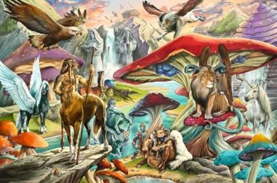 5000p Puzzel De geheimen van het bos