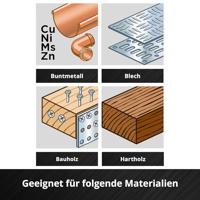 Einhell 708041 Tauchsägeblatt BIM Met, 10mm Bimetaal Multitool toebehorenset 10 mm 1 stuk(s) - thumbnail