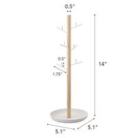 Yamazaki Tosca Sieradenboom - Wit - thumbnail