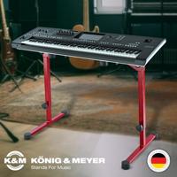 K&M 18820 Omega Pro keyboard standaard rood - thumbnail