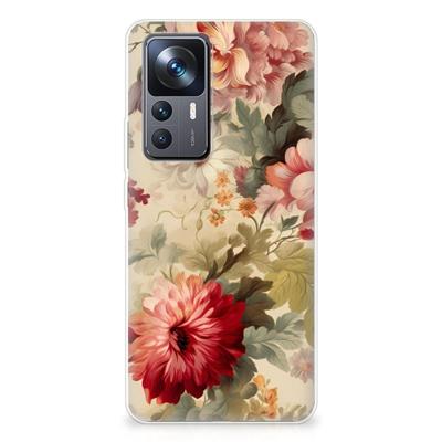 TPU Case voor Xiaomi 12T | 12T Pro Bloemen TPU Case voor Xiaomi 12T | 12T Pro Bloemen