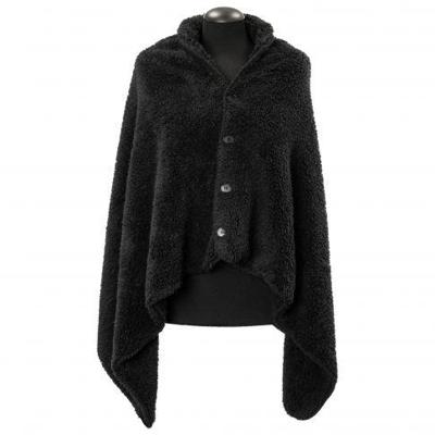 Omslagplaid Nox black 75x150 cm Unique Living - Unique living Omslagplaid Nox black 75x150 cm Unique Living - Unique living