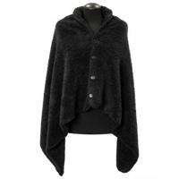 Omslagplaid Nox black 75x150 cm Unique Living - Unique living - thumbnail