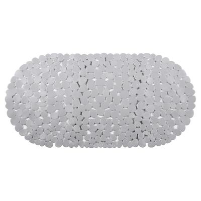 Differnz Lapis inlegmat bad antislip laag 100% PVC 70 x 35 cm grijs