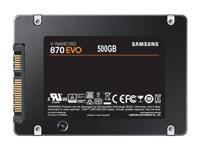 Samsung MZ-77E500B 870 EVO SSD, 500 GB, 2.5", SATA3 6 Gbps, 3D V-NAND, 560/ 550 MB/s, 512 MB DDR4 - thumbnail