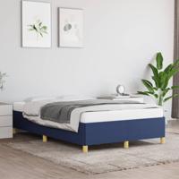 Bedframe zonder matras 120x200 cm stof blauw - thumbnail